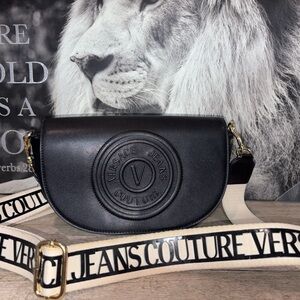 Versace Jeans Couture Black Crossbody Bag